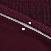 Aldrin Home Cherry Delphine Seersucker Quilt Cover Set