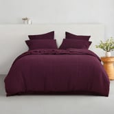 Aldrin Home Cherry Delphine Seersucker Quilt Cover Set