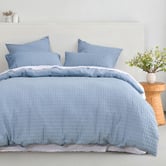 Aldrin Home Iris Jacquard Quilt Cover Set