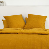 Aldrin Home Delphine Seersucker European Pillowcases