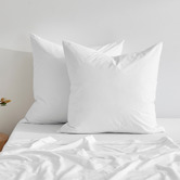 Aldrin Home Ropert 300TC Cotton Percale European Pillowcases