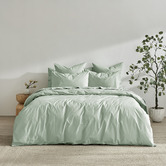 Aldrin Home Sage Ropert 300TC Cotton Percale Quilt Cover Set