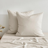 Aldrin Home Ropert 300TC Cotton Percale European Pillowcases