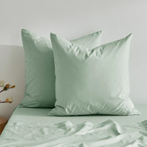 Aldrin Home Ropert 300TC Cotton Percale European Pillowcases