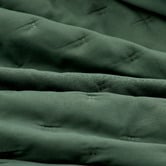 Aldrin Home Zeleny Quilted Brushed Microfibre Quilt Cover Set