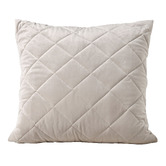 Aldrin Home Horace French Velvet&nbsp;Quilted&nbsp;European Pillowcase