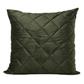 Aldrin Home Horace French Velvet&nbsp;Quilted&nbsp;European Pillowcase