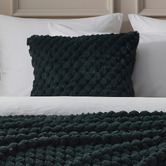 Aldrin Home Elior Textured Faux Fur Cushion