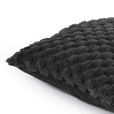 Aldrin Home Elior Textured Faux Fur Cushion