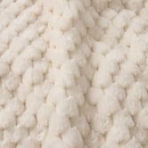Aldrin Home Elior Textured Faux Fur Throw