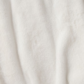 Aldrin Home Aris Carved Stripe Faux Fur Throw