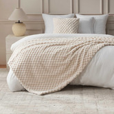 Aldrin Home Elior Textured Faux Fur Throw
