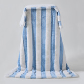 Aldrin Home Aris Carved Stripe Faux Fur Throw