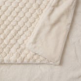 Aldrin Home Elior Textured Faux Fur Throw