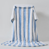 Aldrin Home Aris Carved Stripe Faux Fur Throw
