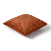 Aldrin Home Horace French Velvet &amp; Fleece&nbsp;Quilted&nbsp;Cushion