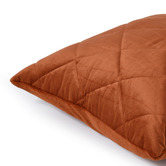 Aldrin Home Horace French Velvet &amp; Fleece&nbsp;Quilted&nbsp;Cushion