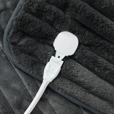 Aldrin Home Chunky Faux Fur Heated Throw