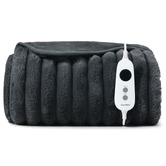 Aldrin Home Chunky Faux Fur Heated Throw