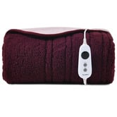 Aldrin Home Sherpa &amp; Fleece Reversible Heated Throw