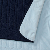 Aldrin Home Sherpa &amp; Fleece Reversible Heated Throw