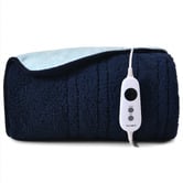 Aldrin Home Sherpa &amp; Fleece Reversible Heated Throw
