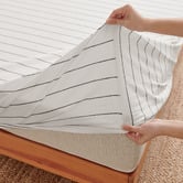 Aldrin Home Zinnia Yarn-Dyed Washed Cotton Sheet Set