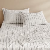 Aldrin Home Zinnia Yarn-Dyed Washed Cotton Sheet Set