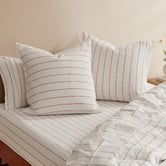 Aldrin Home Zinnia Yarn-Dyed Washed Cotton European Pillowcases