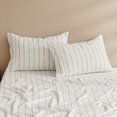 Aldrin Home Zinnia Yarn-Dyed Washed Cotton Standard Pillowcases