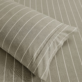 Aldrin Home Zinnia Yarn-Dyed Washed Cotton Fitted Sheet Set