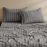 Aldrin Home Zinnia Yarn-Dyed Washed Cotton Sheet Set
