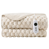Aldrin Home Elior Faux Fur Heated Throw
