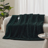 Aldrin Home Elior Faux Fur Heated Throw