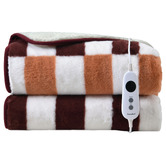 Aldrin Home Gabri Fleece &amp; Sherpa Heated Throw