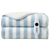Aldrin Home Seraph Fleece &amp; Sherpa Heated Throw