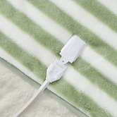 Aldrin Home Seraph Fleece &amp; Sherpa Heated Throw