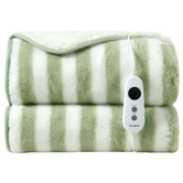 Aldrin Home Seraph Fleece &amp; Sherpa Heated Throw