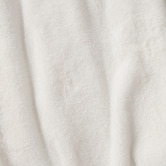 Aldrin Home Aris Carved Stripe Faux Fur Heated Throw
