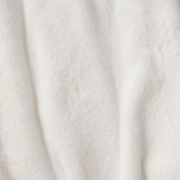 Aldrin Home Aris Carved Stripe Faux Fur Heated Throw