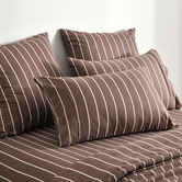 Aldrin Home Striped Lili Microfibre Fitted Sheet Set