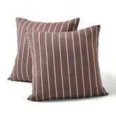 Aldrin Home Striped Lili Microfibre European Pillowcases