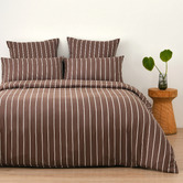 Aldrin Home Striped Lili Microfibre European Pillowcases