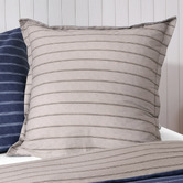 Aldrin Home Amalfi Stripe Cotton Twill European Pillowcases