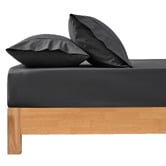 Aldrin Home Lulu Cotton-Blend Recycled Fitted Sheet Set