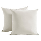 Aldrin Home Lulu Cotton-Blend European Pillowcases