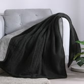 Aldrin Home Sherpa &amp; Fleece Reversible Heated Throw