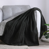 Aldrin Home Sherpa &amp; Fleece Reversible Heated Throw
