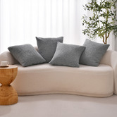 Aldrin Home Skye Teddy Fleece Cushion Covers