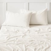 Aldrin Home Carmine Washed Cotton Sheet Set